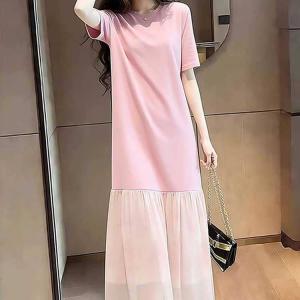 ワンピース Tシャツワンピース 半袖 レディー...の詳細画像2