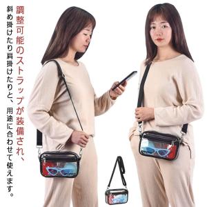 ビニールバッグ ショルダーバッグ サコッシュバッ...の商品画像
