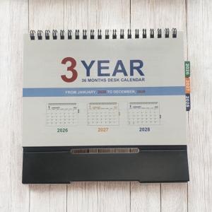 3年分 卓上カレンダー 2026年〜2028年...の詳細画像1