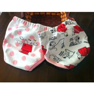 キャラクタースヌーピー柄　トレーニングパンツ2枚セット　男女児兼用　80/90/95/100ｃｍ　＃2