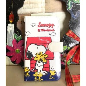 ：全機種対応　キャラクタースマホケース 手帳型　スヌーピー　新入荷　訳あり