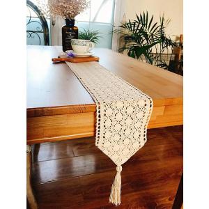 テーブルランナー総レース編み　16X175cm　 テーブルコーディネート