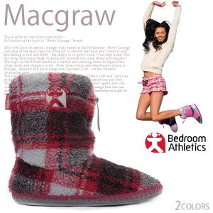 ベッドルームアスレチクス マグロウ ルームブーツ フリース