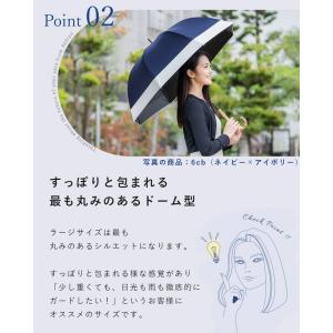 日傘 完全遮光 長傘 フリル uv 晴雨兼用 ...の詳細画像5