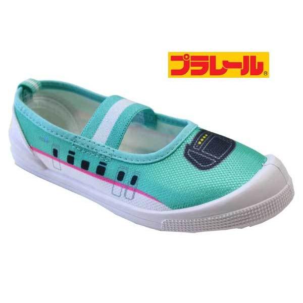 プラレール 上履き 子供靴 バレーシューズ E5系はやぶさ 新幹線 16235 新入学 新学期 プラ...
