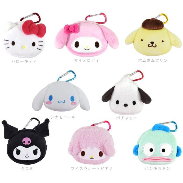 サンリオ カラビナミニポーチ 小物入れ ミニポーチ カラビナ付き サンリオキャラクターズ ハローキテ...