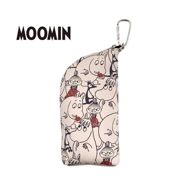 メガネケース カラビナ付きメガネケース ムーミン フローレン リトルミイ ぎゅうぎゅう 眼鏡ケース ...