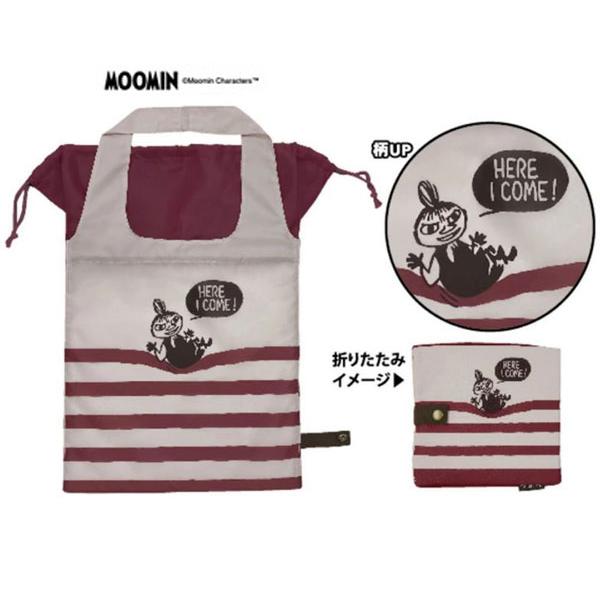 ムーミン ワイド底板付エコバッグ エコバッグ 底板付き バッグ 肩掛けバッグ 30L ファニーボーダ...