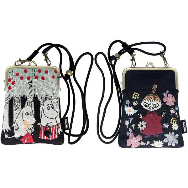 ムーミン ゴブラン織マルチショルダーポーチ がま口 ポーチ ゴブラン織 がま口ポーチ がまぐち リト...