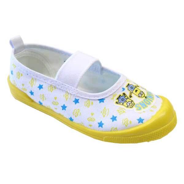 ミニオンズ 上履き 靴 子供靴 袋付き バレーシューズ 新入学 新学期 キッズシューズ 30106-...