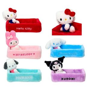 sanrio ハローキティ マスコット付き小物入れ（丸形