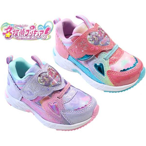 名探偵プリキュア！ プリキュア 靴 キッズシューズ 子供靴 キッズスニーカー 女の子 3708