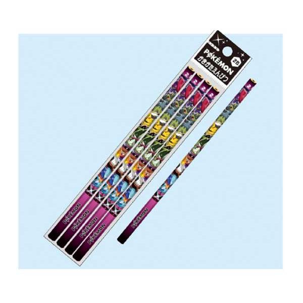 ポケモン 鉛筆 かきかたえんぴつ えんぴつ4本入り 2Bえんぴつ ポケットモンスター POKEMON...