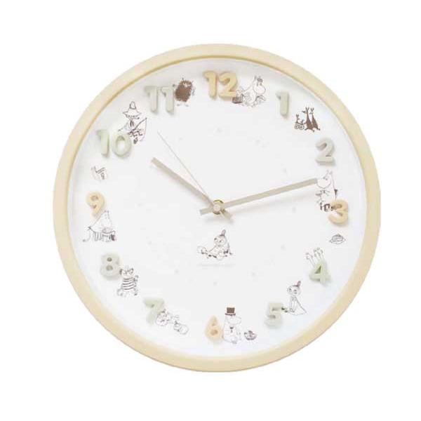 ムーミン クロック アイコンウォールクロック 壁掛け時計 時計 MOOMIN ムーミン ムーミン谷 ...