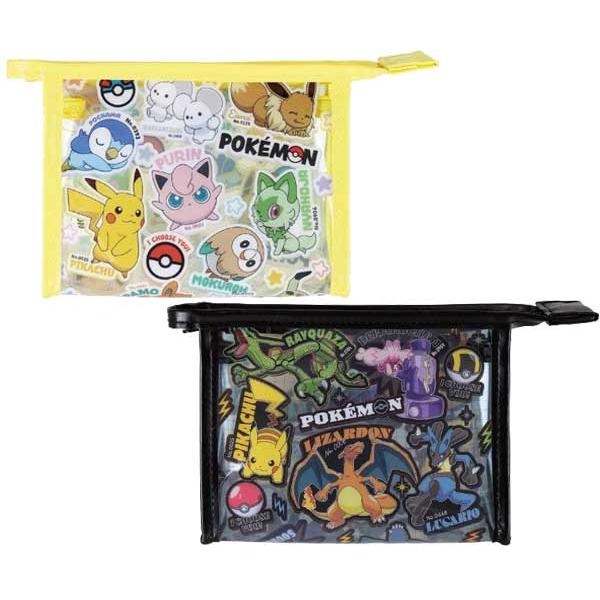 フチイロポーチ ポケモン ポーチ ポケットモンスター クリアポーチ ミニポーチ ステッカーズ/ポップ...