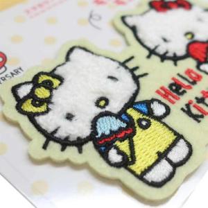 モコモコ刺繍ステッカー サンリオ ハローキティ...の詳細画像3