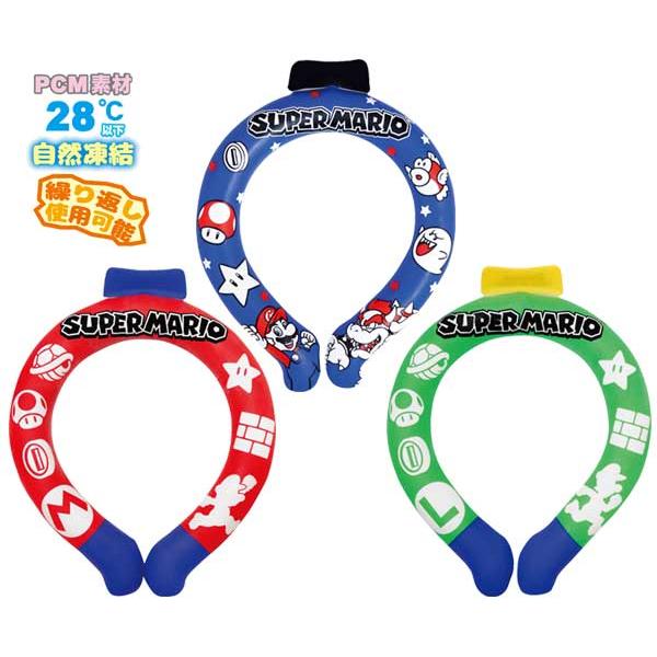スーパーマリオ ネッククールリング アイスネックリング マリオ ルイージ ネッククーラー キッズ 大...