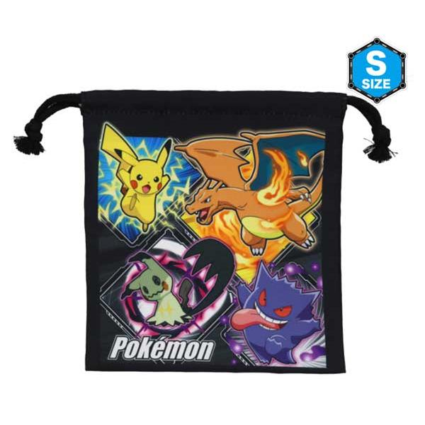 ポケットモンスター トラベル巾着S フラット巾着 巾着袋 ポケモン ポケットモンスター ピカチュウ ...