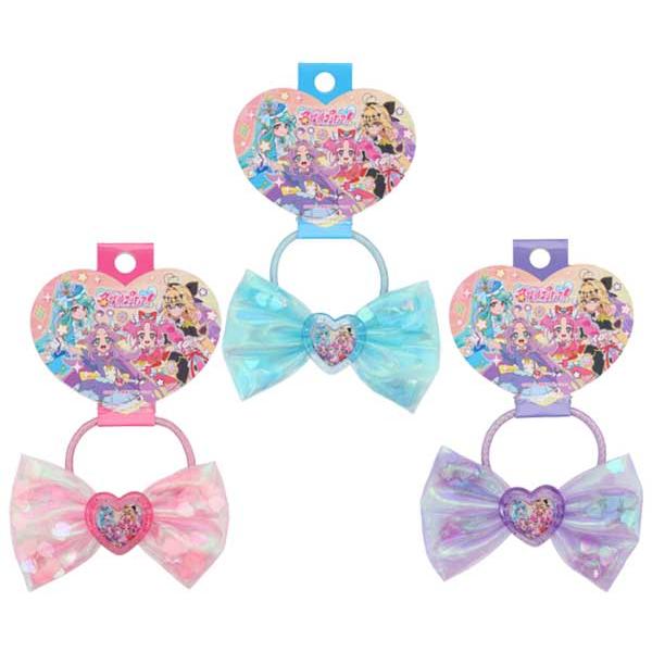 名探偵プリキュア！ プリキュア プリキュア リボンアクセサリー ヘアゴム キャラクター ヘアアクセサ...