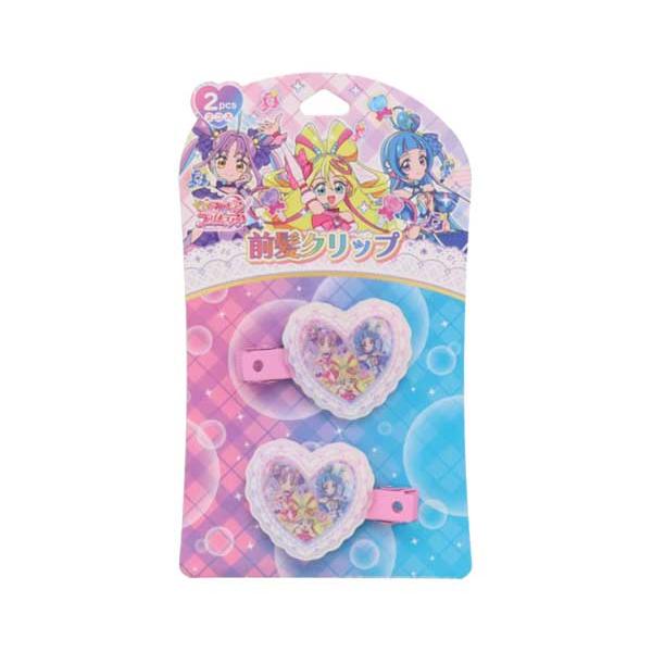 キミとアイドルプリキュア 前髪クリップ クリップ ヘアクリップ ヘアピン ヘアアクセサリー プリキュ...