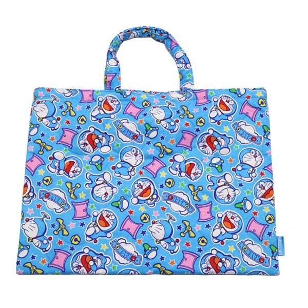 ドラえもん キルトレッスンバッグ ドラえもんグッズ レッスンバッグ トート タケコプター 幼稚園 キ...