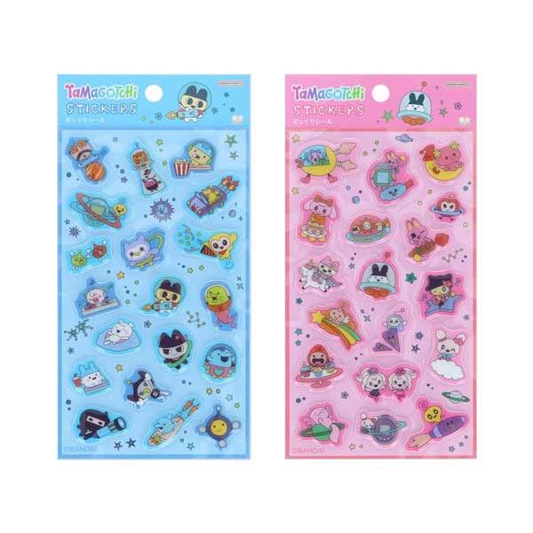 ぷっくりシール たまごっち シール 30周年記念アート サンスター文具 S8819963 S8819...