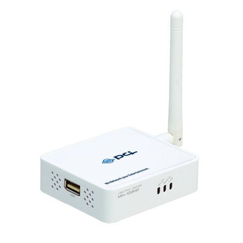 PLANEX 双方向通信対応 有線/無線 USBプリントサーバ(Win・Mac) Mini-102M...