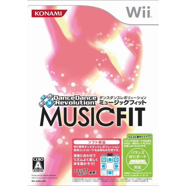 ダンスダンスレボリューション ミュージックフィット(ソフト単品版) - Wii