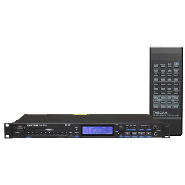 TASCAM CDプレーヤー 業務用1U CD-500