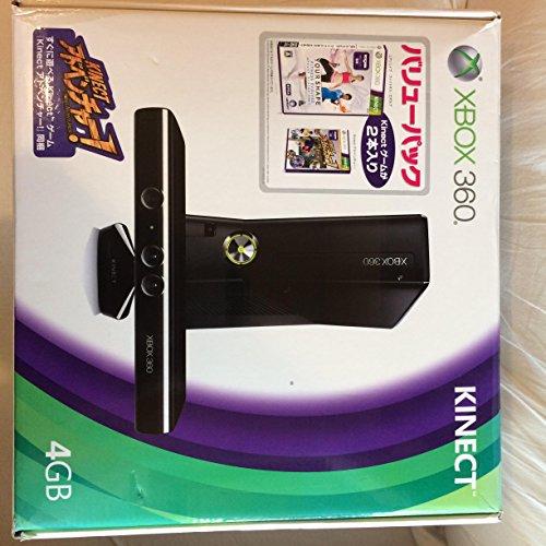 Xbox 360 4GB + Kinect バリューパック(Kinectゲーム2本同梱)【メーカー生...