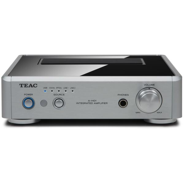 TEAC Reference 01 USB DAC/ステレオプリメインアンプ シルバー A-H01-...