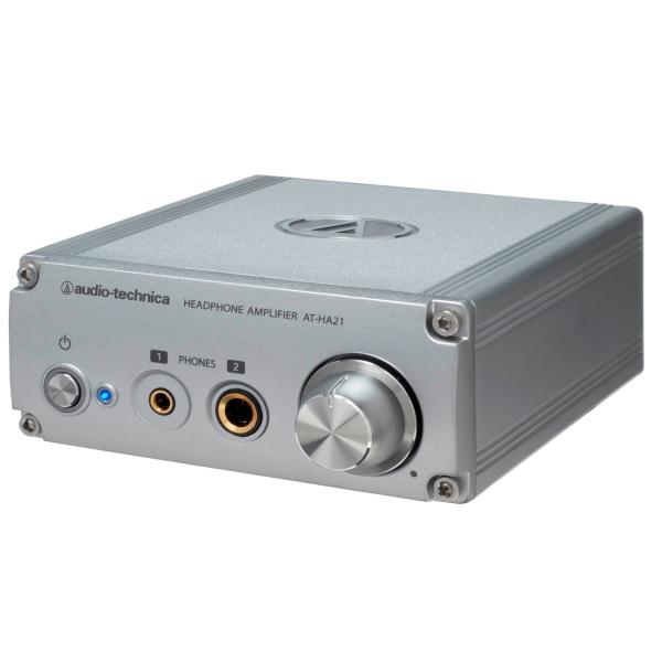 audio-technica ヘッドホンアンプ φ6.3ステレオ標準/φ3.5ステレオミニジャック両...