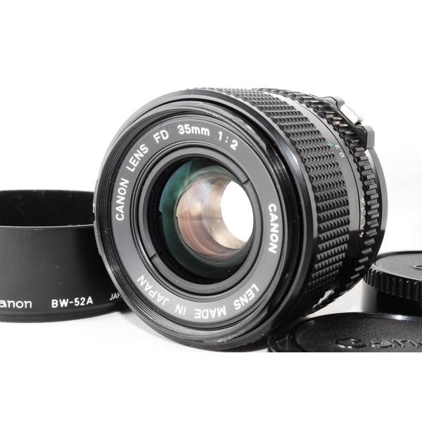Canon MFレンズ New FD 35mm F2