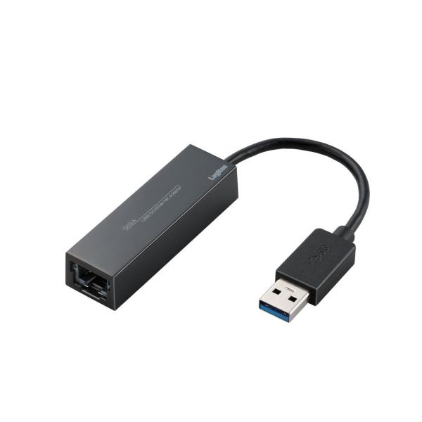 ロジテック 有線LANアダプタ Nintendo Switch 動作確認済 USB 3.0 ギガビッ...
