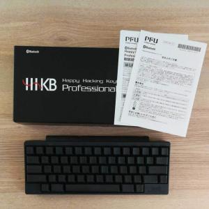 PFU Happy Hacking Keyboard Professional BT 英語配列/墨 PD-KB600B｜rosecheek