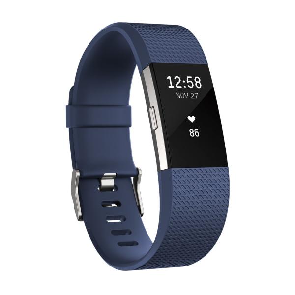 Fitbit Charge2 フィットネストラッカー Blue Lサイズ FB407SBUL-JPN