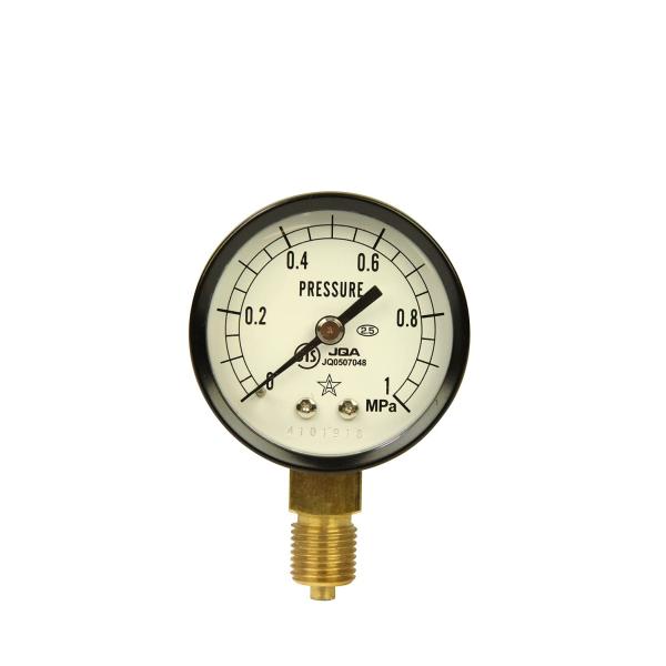 右下精器 汎用圧力計A50・G1/4 S-11・1.0MPA