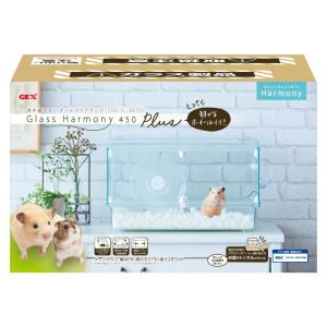 グラスハーモニー600プラス　ハムスター　飼育セット　ゲージ　ピタリ適温プラス グラスハーモニー600プラス ハムスター 飼育セット ゲージ