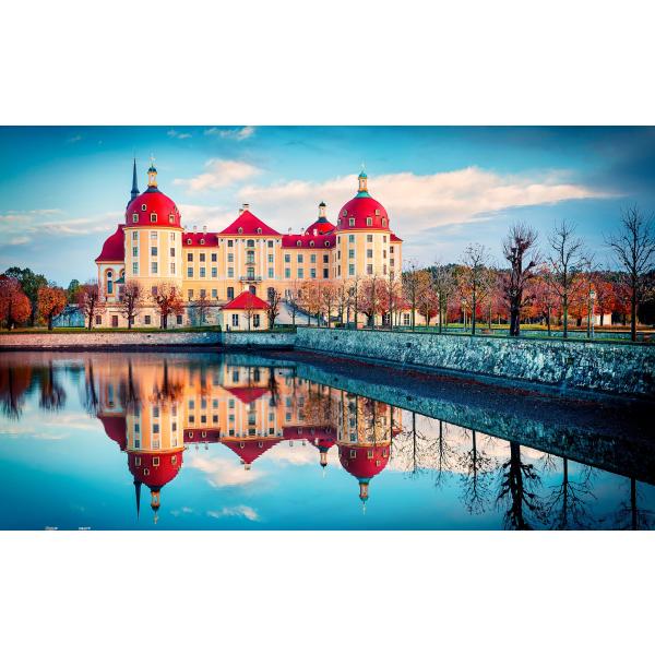 ピントー(Pintoo) 1000ピース プラ製ジグソーパズル【秋のモーリッツブルク城(ドイツ)】(...