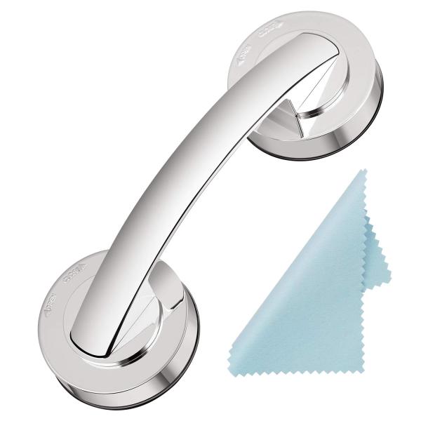 吸盤 取っ手 吸盤 ドアハンドル TUFENG 取っ手 窓 手すり 工事不要 強力吸盤 補助ハンドル...