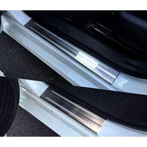 FUKUARE プリウス 50系 PHV スカッフプレート サイドステップガーニッシュ ステップガー...