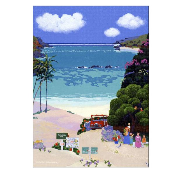 1000ピース ジグソーパズル Picnic at Hanauma Bay ぎゅっとシリーズ (38...
