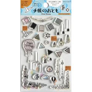 ワールドクラフト スタンプ クリアスタンプ 手帳のおとも CS-008 ガーランド
