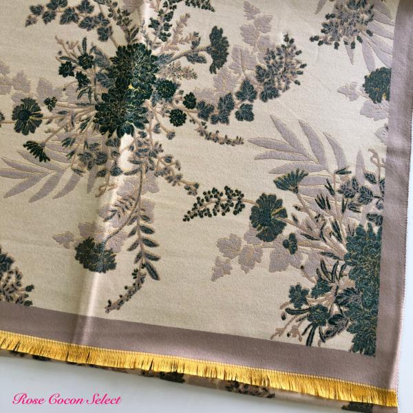 ストール　マフラー　大判　カシミヤ　タッチ　秋冬　エレガント　おしゃれ　防寒　ひざ掛け　プレゼント　...