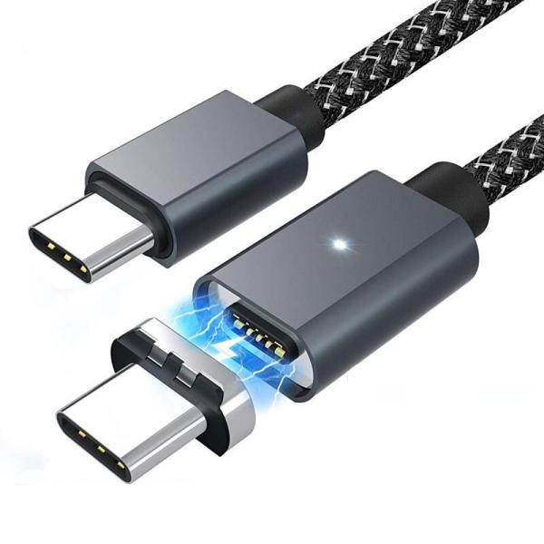 Sisyphy USB Type C 磁気 ケーブル「I字型 1.5m」、タイプc マグネット 変換...