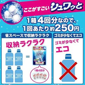 洗浄力 シュワッと 洗濯槽クリーナー 【4回分...の詳細画像2