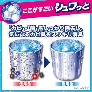 洗浄力 シュワッと 洗濯槽クリーナー 【4回分...の詳細画像5