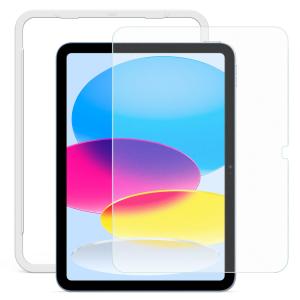 NIMASO アンチグレア ガラスフィルム iPad 第11世代(A16) 2025 用/iPad 第10世代 2022 用 10.9インチ ガイド枠付き 指紋防止 液晶 保護 フィルム あ