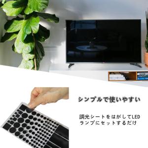 LIKENNY LED全く減光 遮光テープ 遮...の詳細画像3
