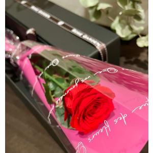 【ブラックボックス・薔薇(バラ)一輪】 誕生日...の詳細画像3